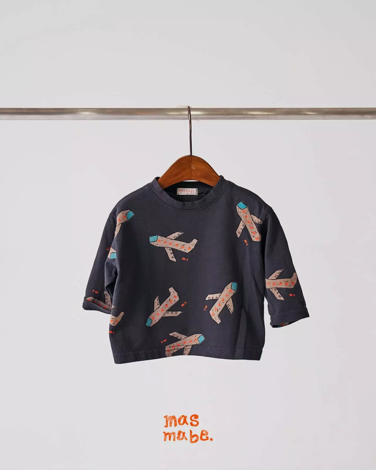 Masmabe - Korean Children Fashion - #littlefashionista - Airplane Tee
