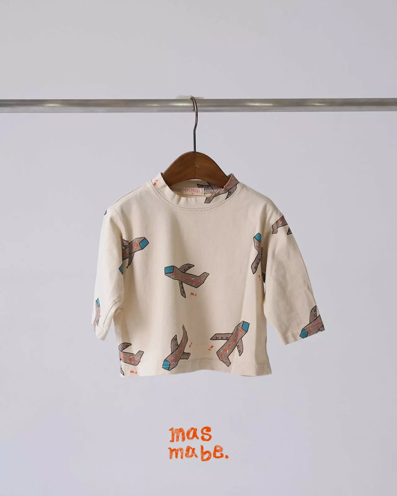 Masmabe - Korean Children Fashion - #magicofchildhood - Airplane Tee - 2