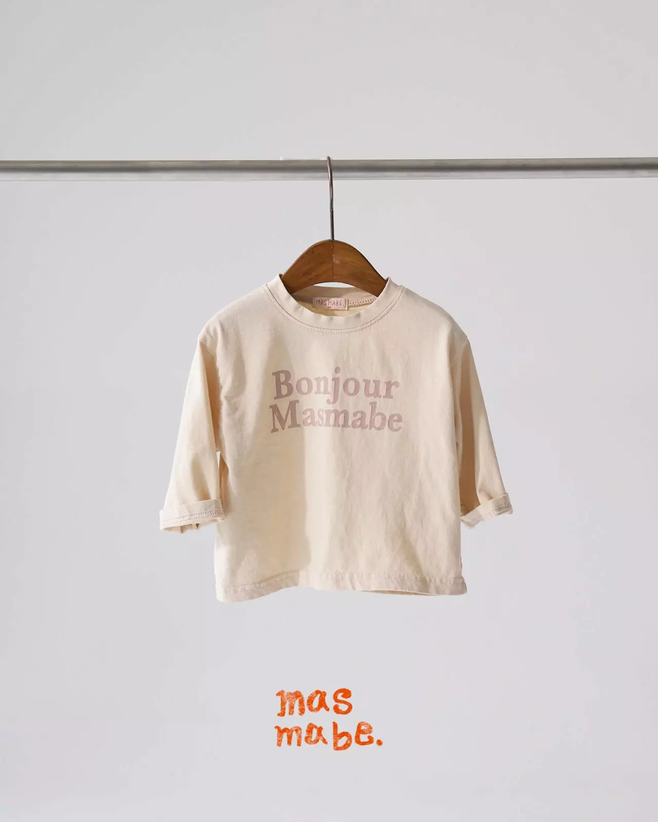 Masmabe - Korean Children Fashion - #minifashionista - Bon Jour Tee