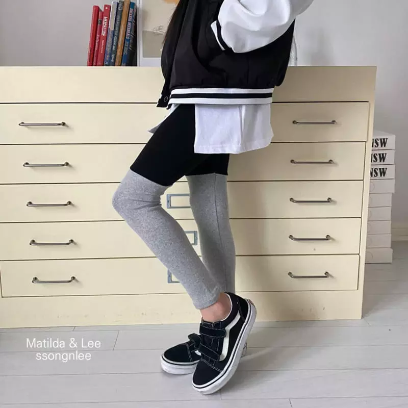 Matilda & Lee - Korean Children Fashion - #childrensboutique - Color Leggings