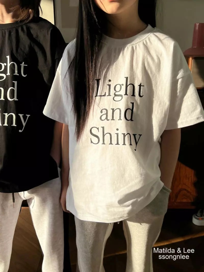 Matilda & Lee - Korean Children Fashion - #childrensboutique - Light Short Sleeves Tee - 10