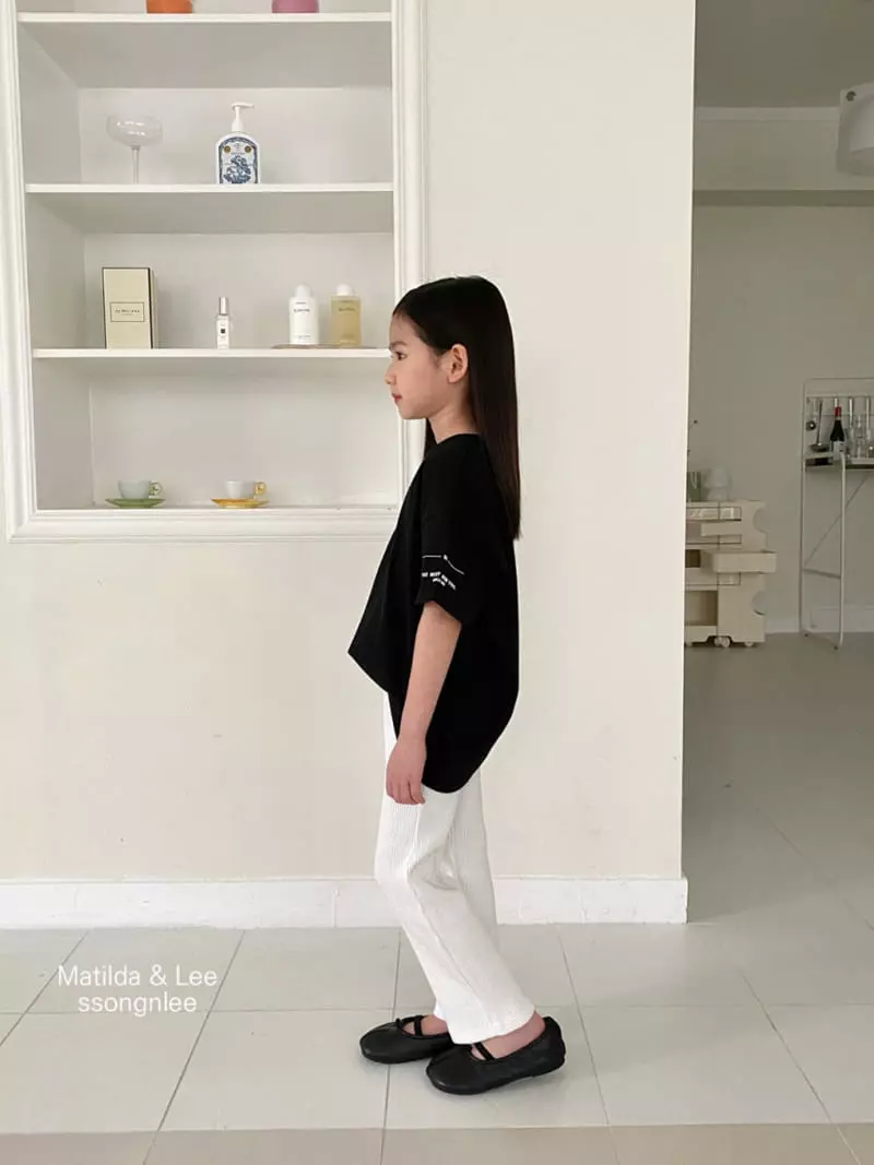 Matilda & Lee - Korean Children Fashion - #designkidswear - Rib Pants - 9