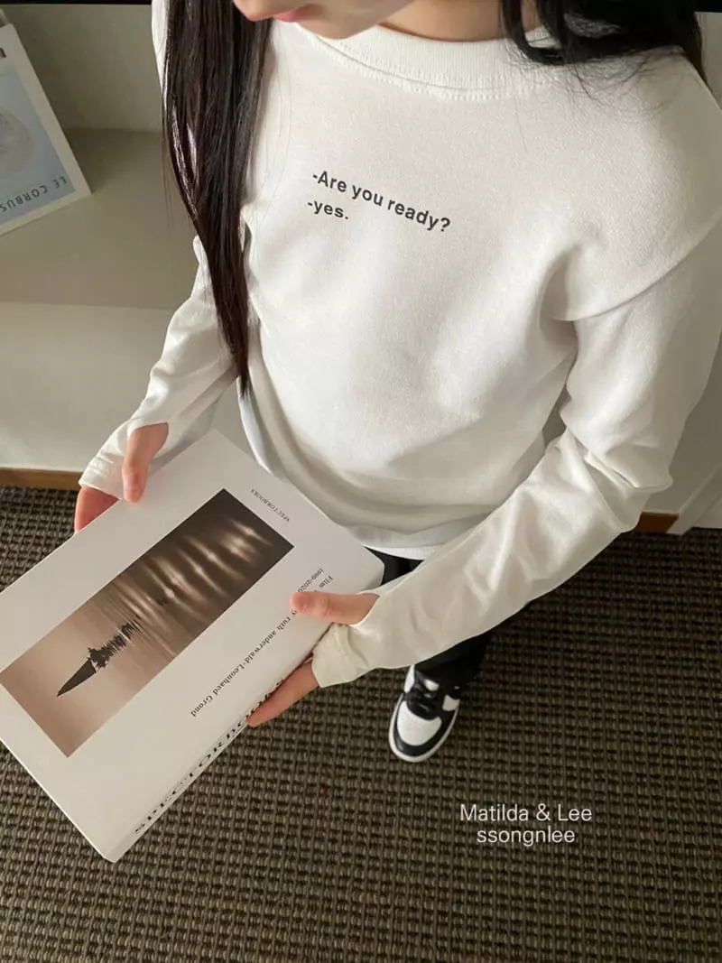 Matilda & Lee - Korean Children Fashion - #fashionkids - Finger Slit Tee