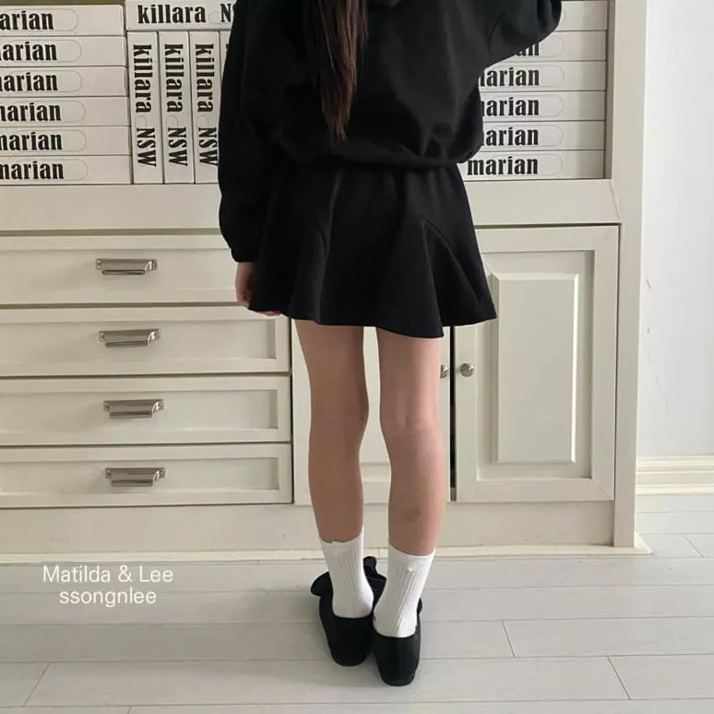 Matilda & Lee - Korean Children Fashion - #kidsstore - Love Skirt Top Bottom Set - 12