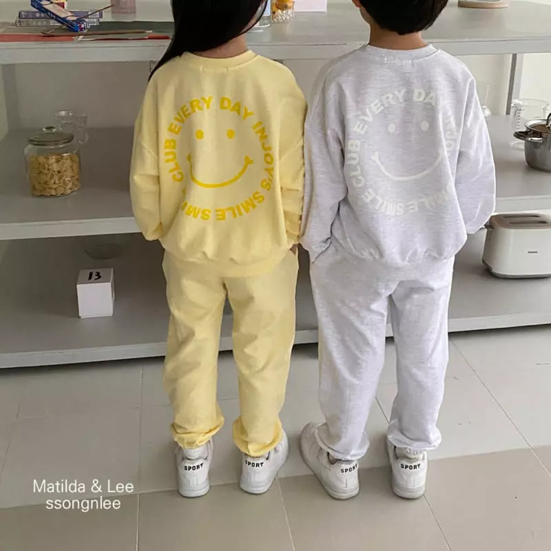 Matilda & Lee - Korean Children Fashion - #kidsstore - Candy Smile Top Bottom Set - 9