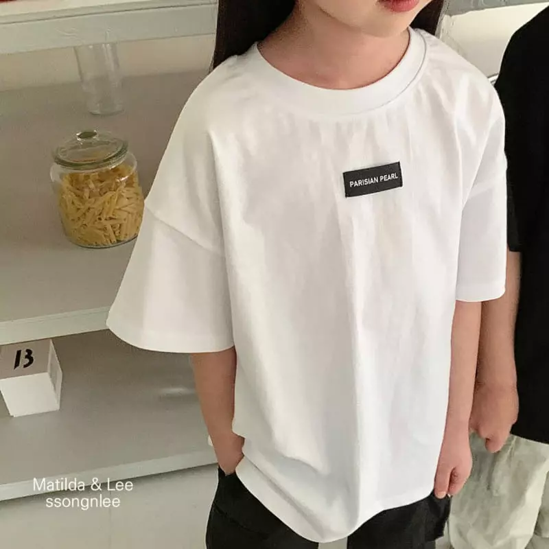 Matilda & Lee - Korean Children Fashion - #littlefashionista - Paris Label Tee - 10