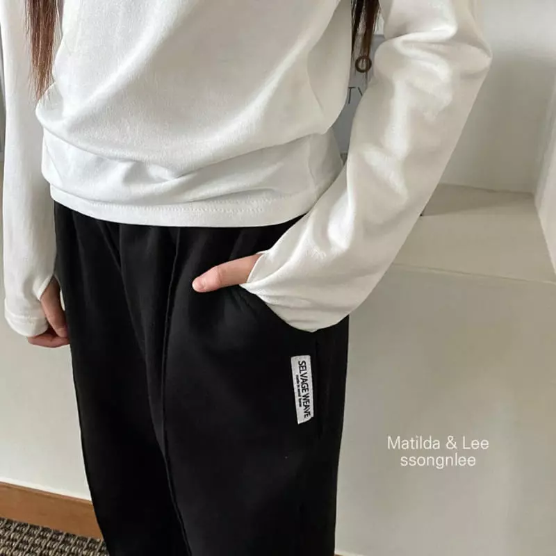 Matilda & Lee - Korean Children Fashion - #littlefashionista - Finger Slit Tee - 6