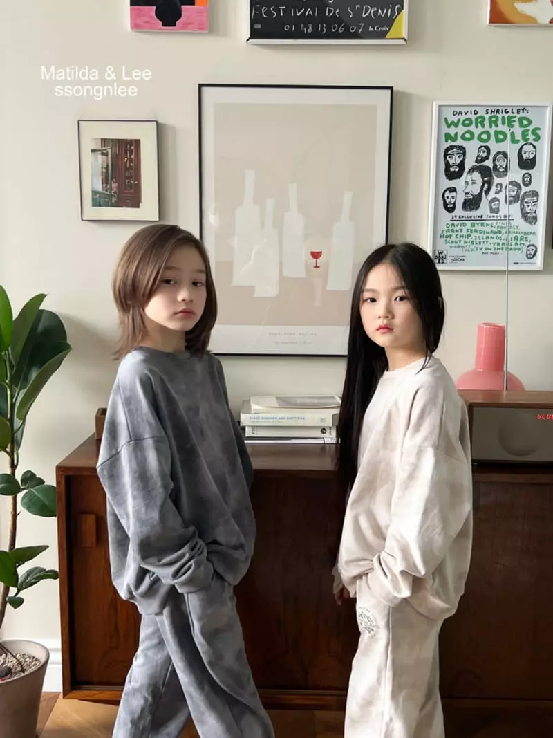 Matilda & Lee - Korean Children Fashion - #magicofchildhood - Water Paint Sweatshirt - 8