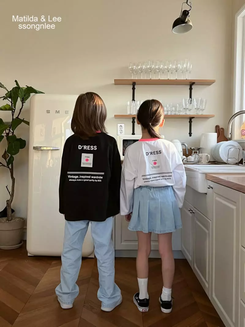 Matilda & Lee - Korean Children Fashion - #minifashionista - Dress Tee - 7