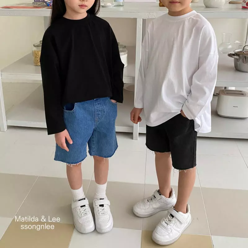 Matilda & Lee - Korean Children Fashion - #prettylittlegirls - Lettering Label Tee - 9