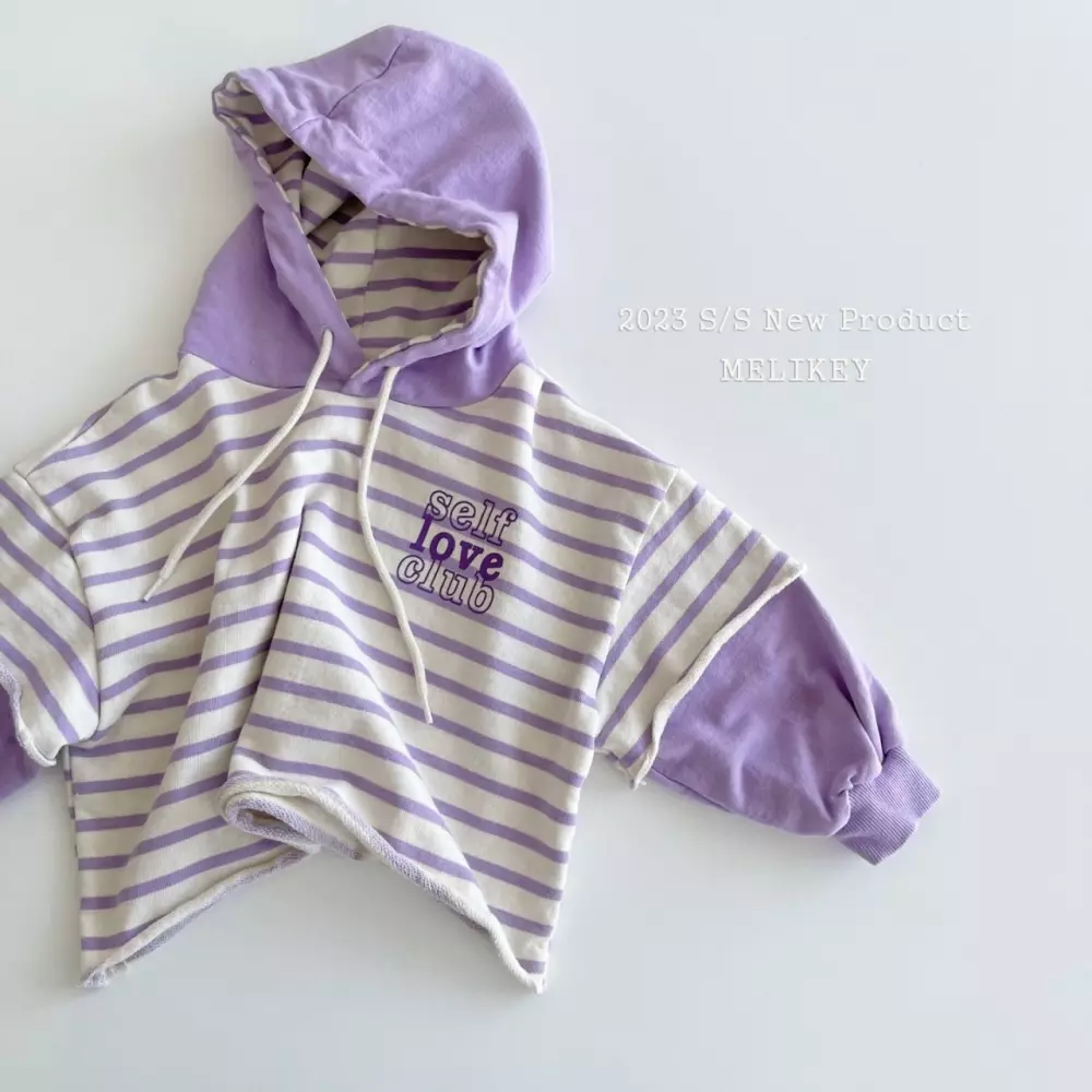 Melikey - Korean Children Fashion - #kidzfashiontrend - Self Hoody - 4