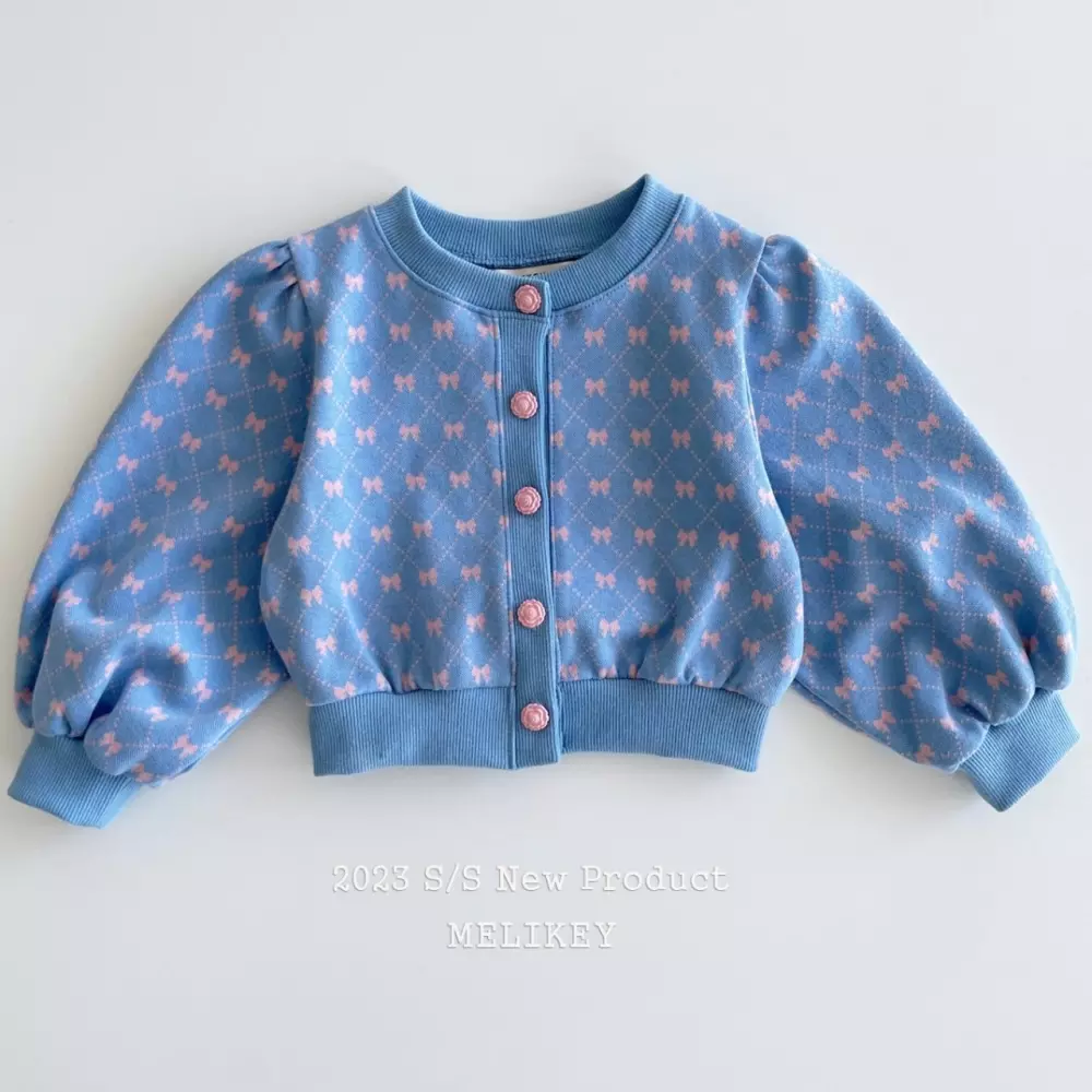 Melikey - Korean Children Fashion - #prettylittlegirls - Ribbon Cardigan - 4