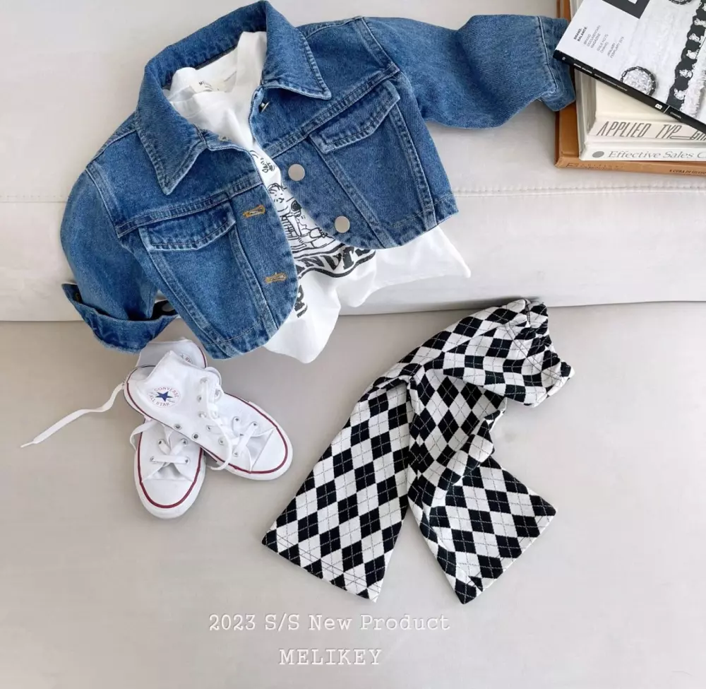 Melikey - Korean Children Fashion - #designkidswear - Argyle Check Pants - 10