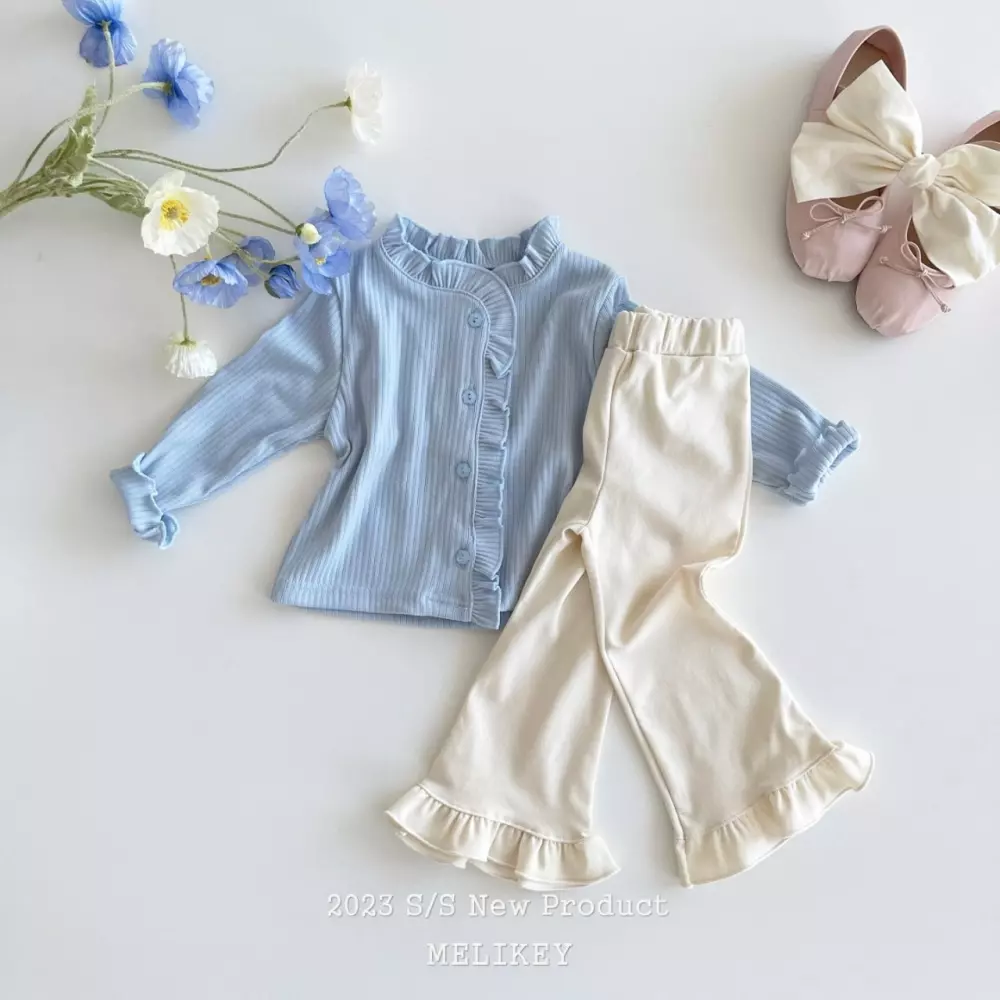 Melikey - Korean Children Fashion - #designkidswear - Inta Frill Cardigan - 8