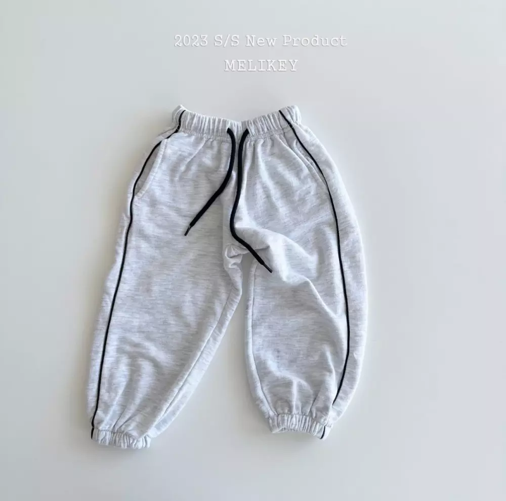 Melikey - Korean Children Fashion - #fashionkids - Duble Pping Stripes Pants