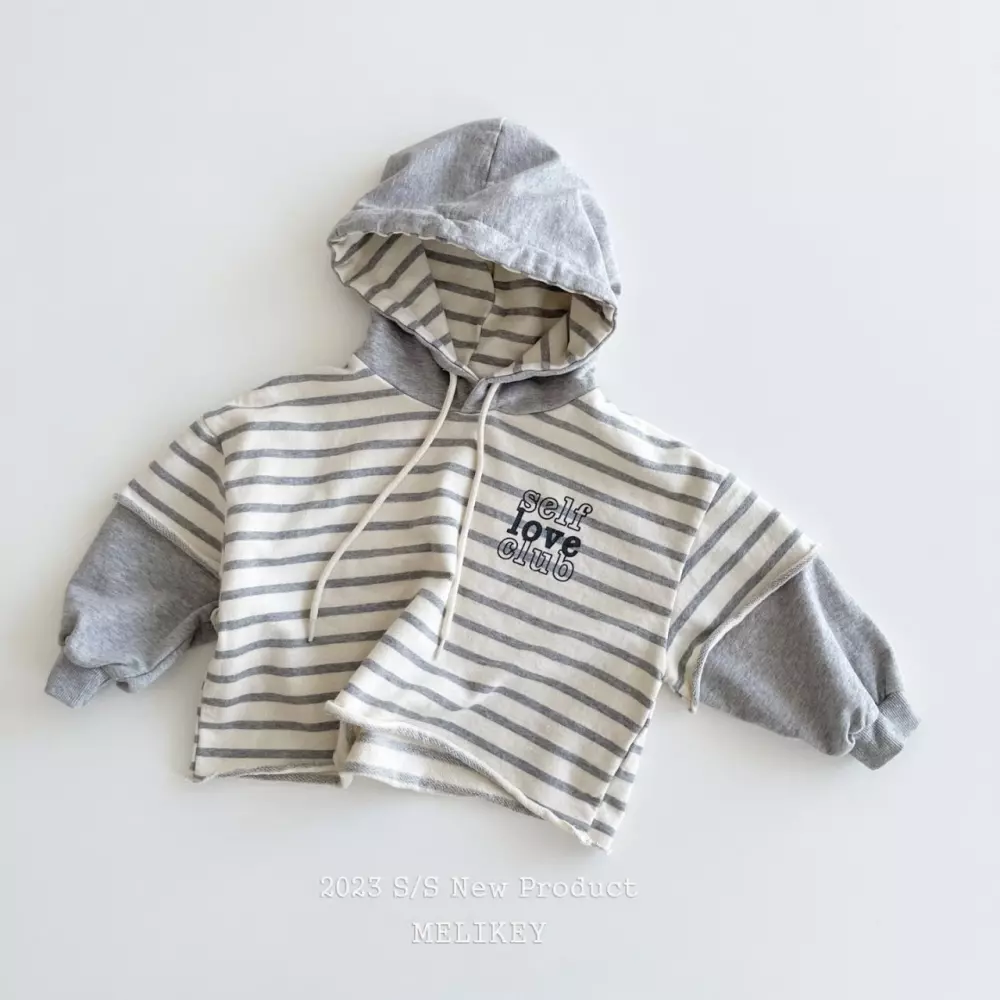 Melikey - Korean Children Fashion - #kidsshorts - Self Hoody