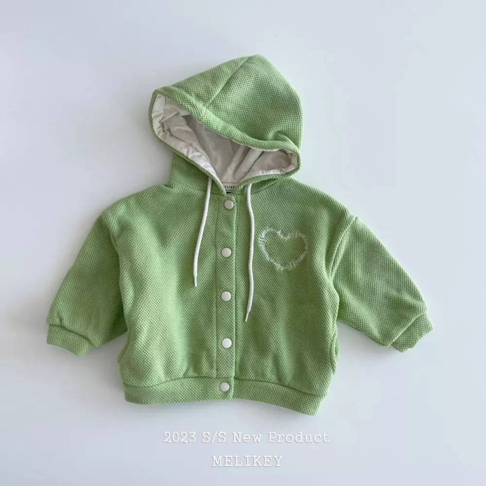 Melikey - Korean Children Fashion - #kidsshorts - Knit Hoody Jumper - 4
