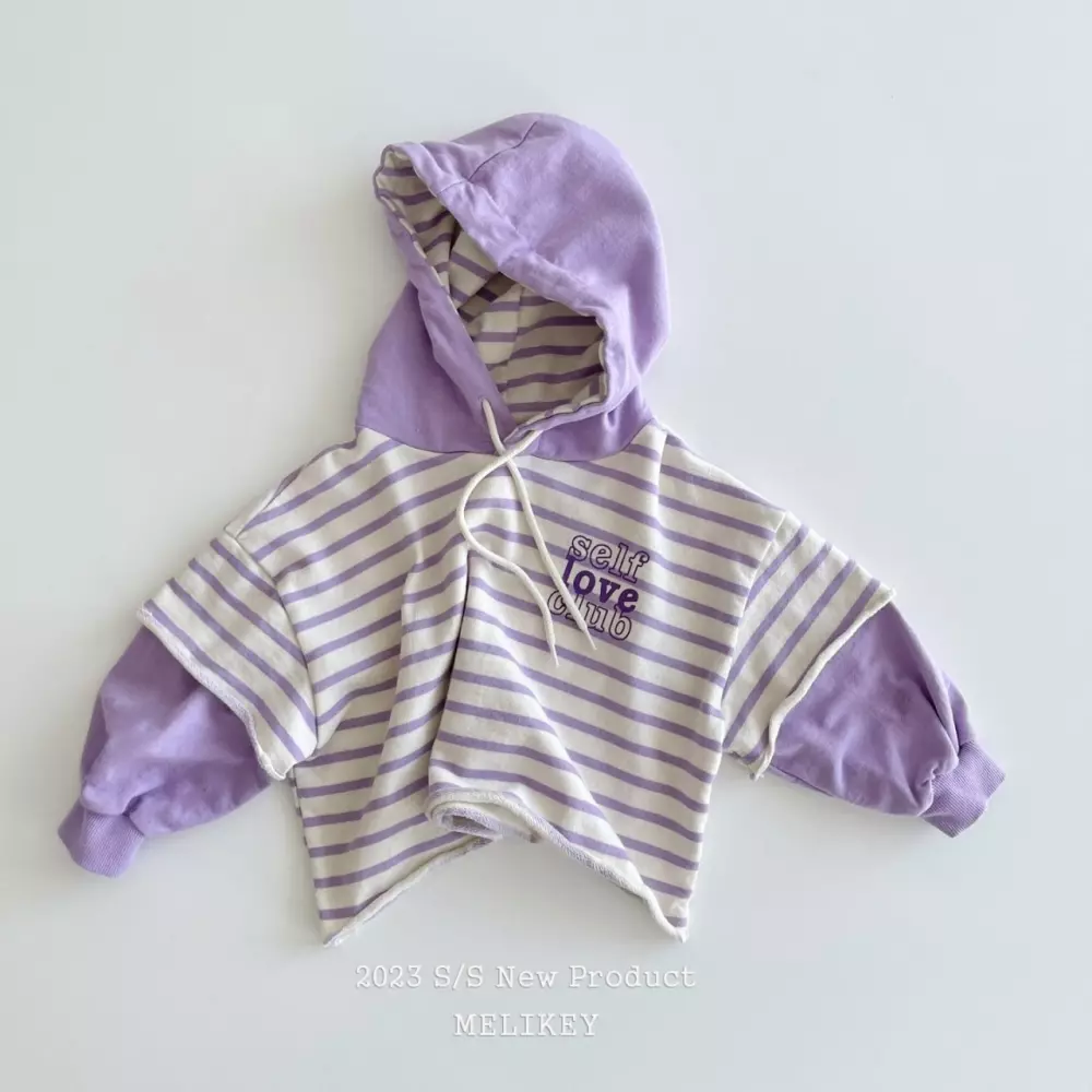 Melikey - Korean Children Fashion - #kidsstore - Self Hoody - 2