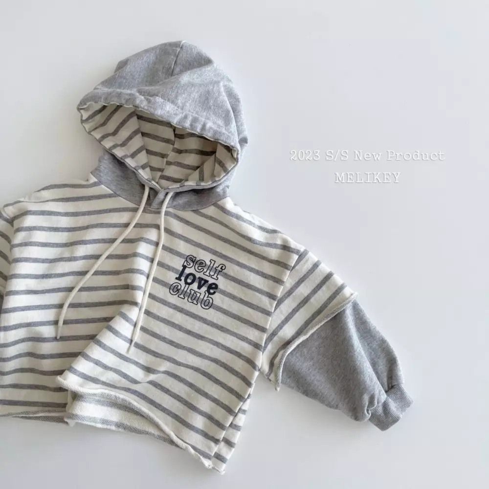 Melikey - Korean Children Fashion - #kidzfashiontrend - Self Hoody - 3