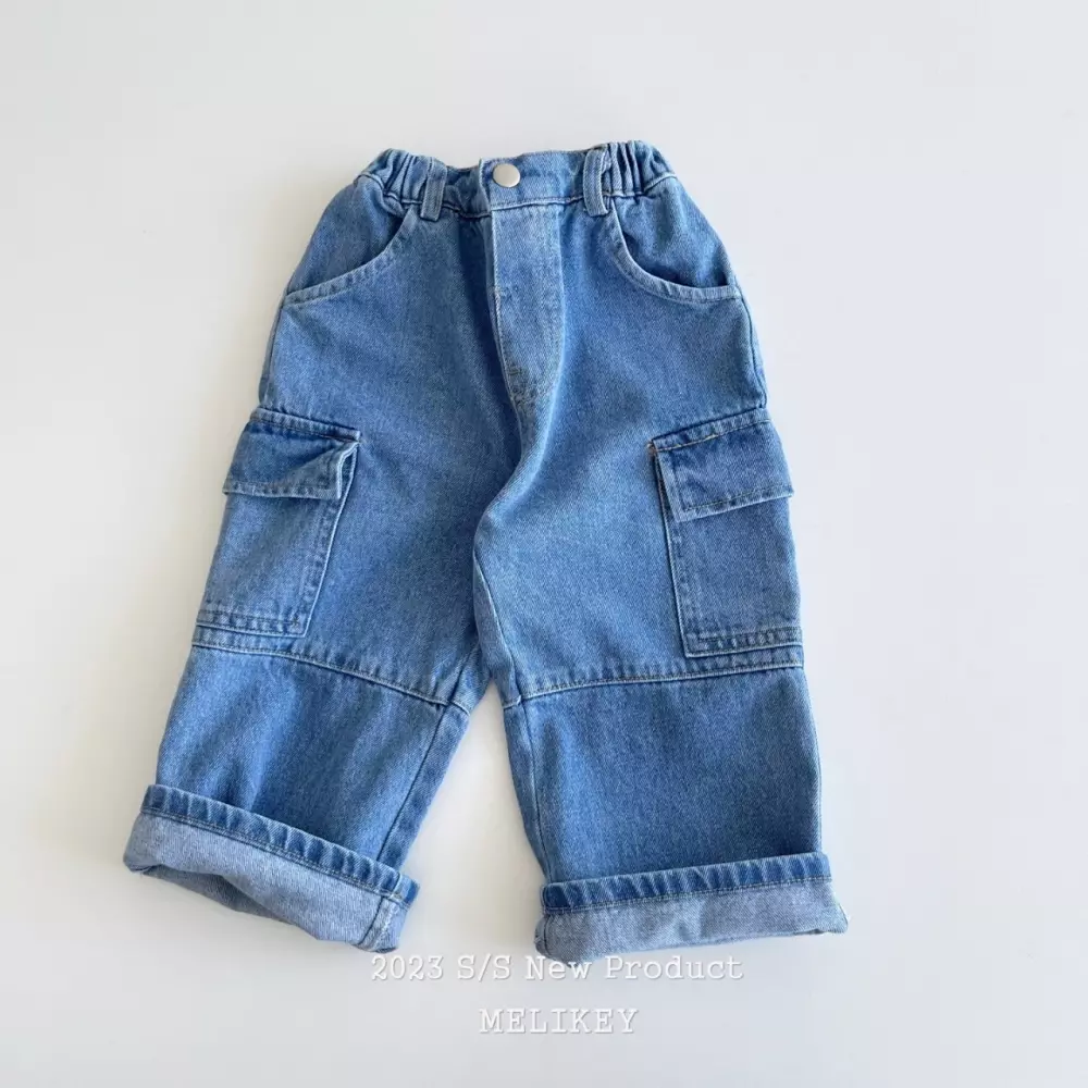 Melikey - Korean Children Fashion - #kidzfashiontrend - Stitch Pants