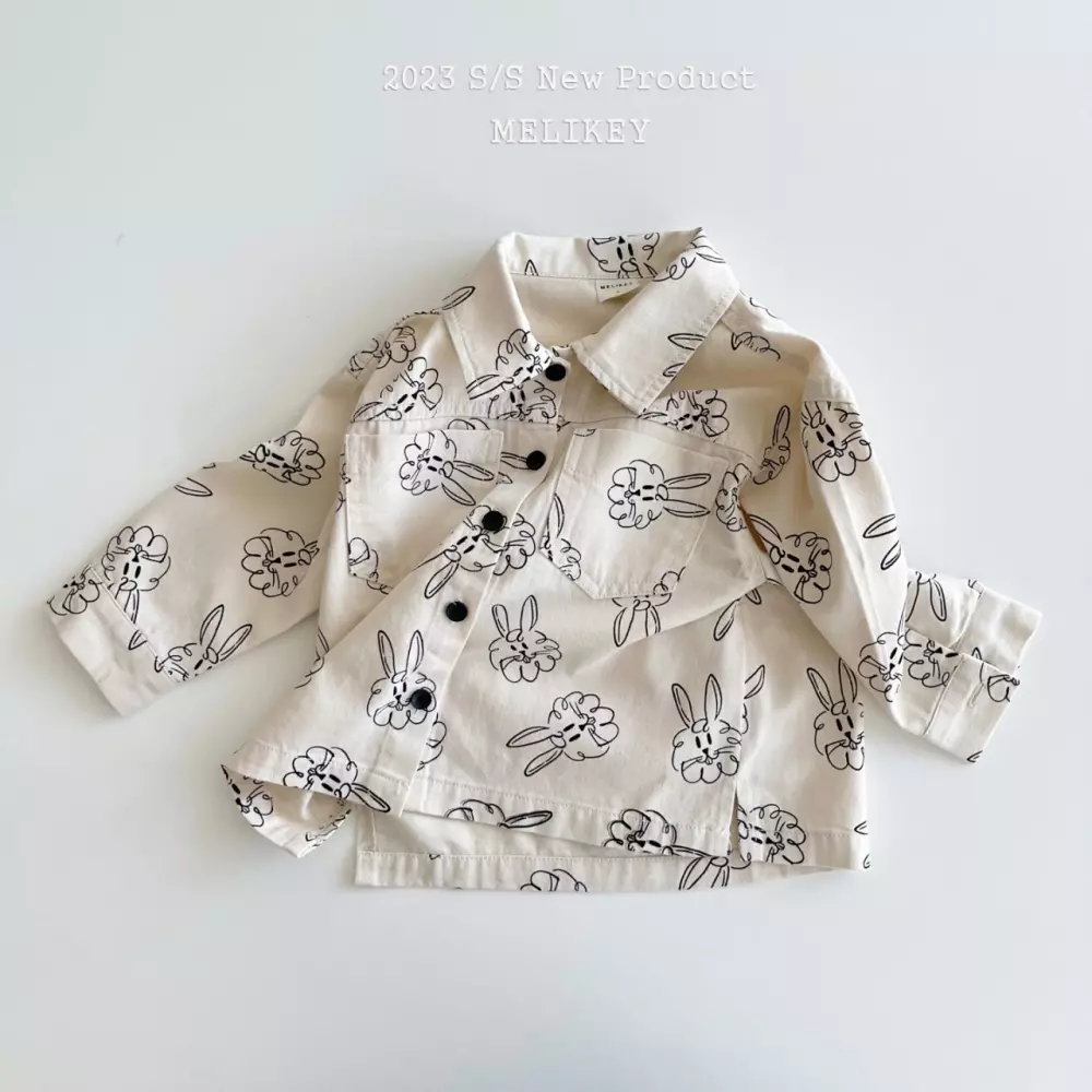Melikey - Korean Children Fashion - #magicofchildhood - Rabbir Shirt - 2
