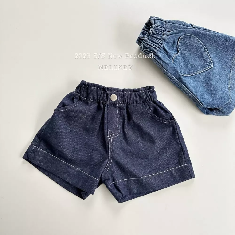 Melikey - Korean Children Fashion - #magicofchildhood - Heart Shorts - 3