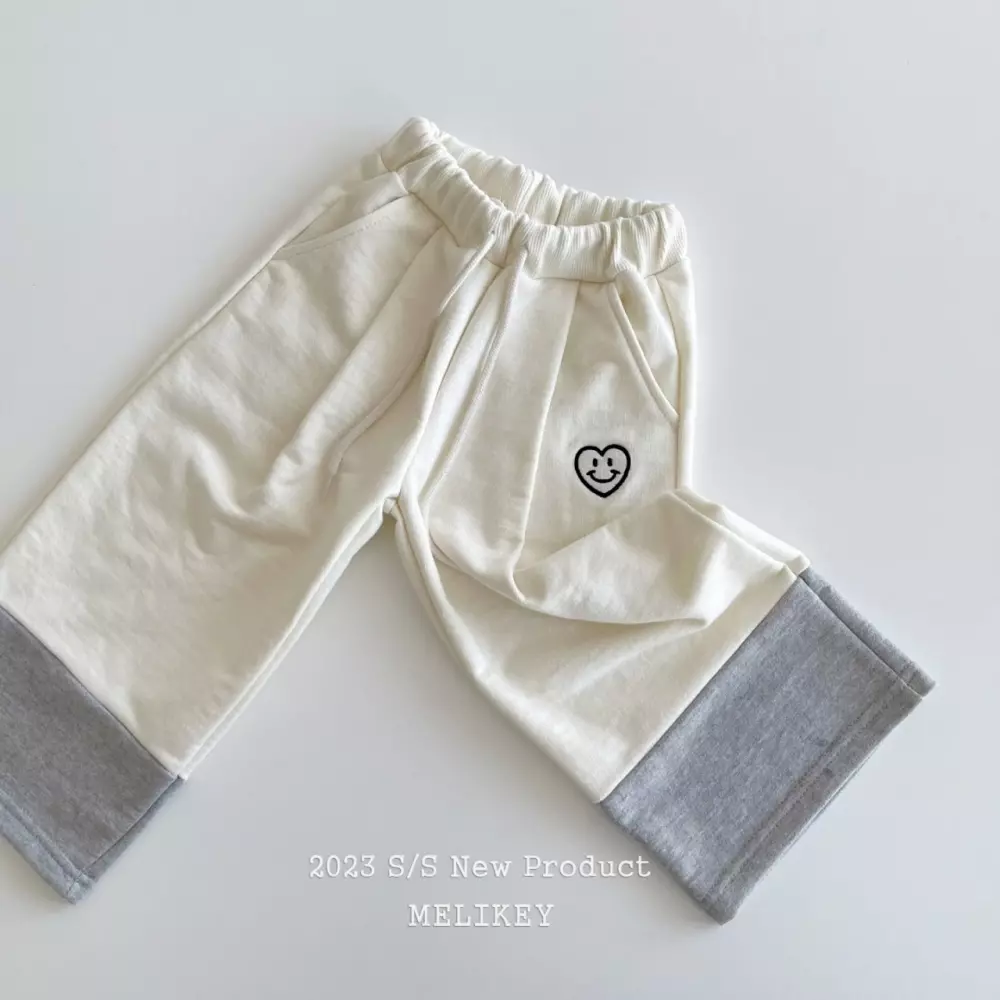 Melikey - Korean Children Fashion - #minifashionista - Wild Color Pants - 2