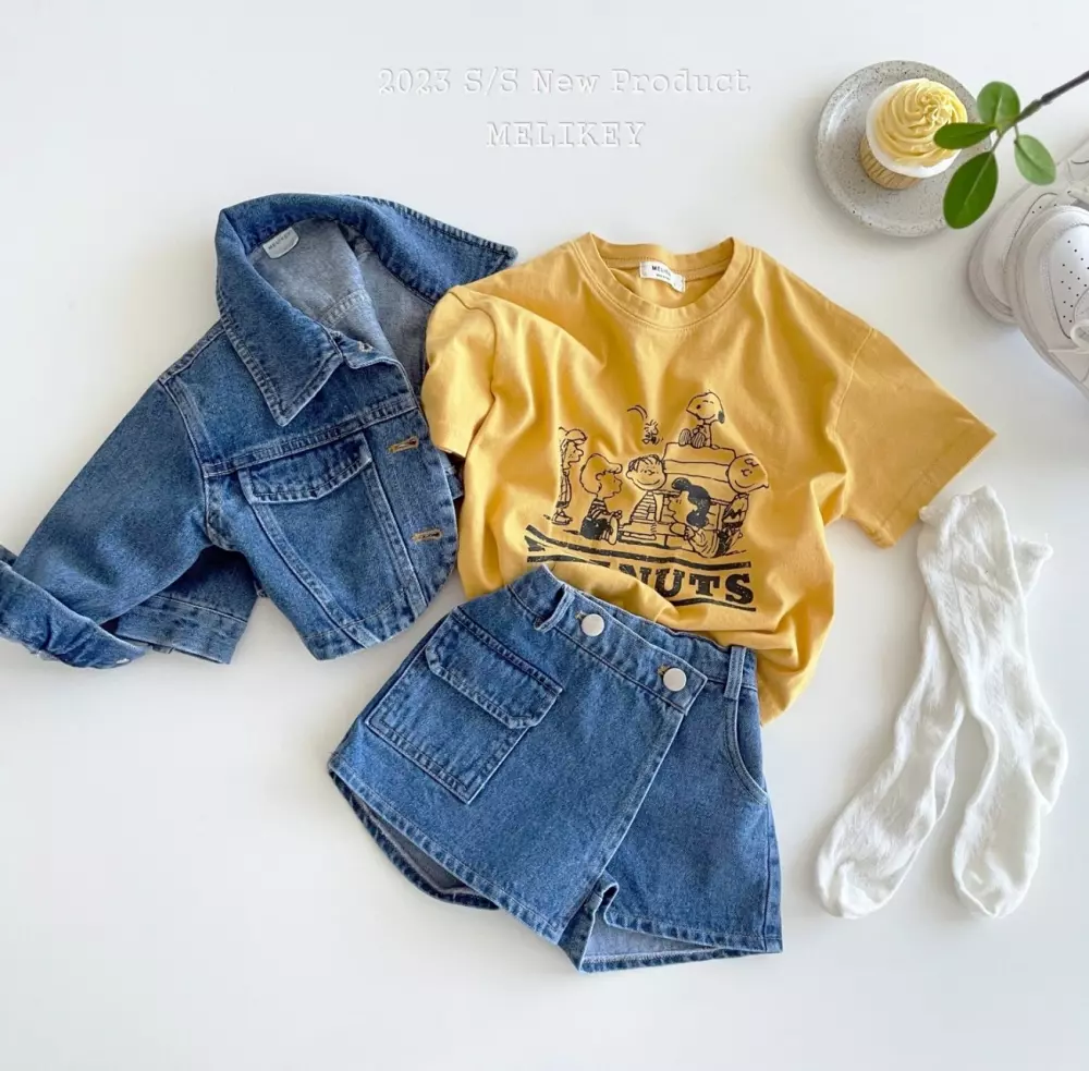 Melikey - Korean Children Fashion - #minifashionista - Pocket Wrap Shorts - 8