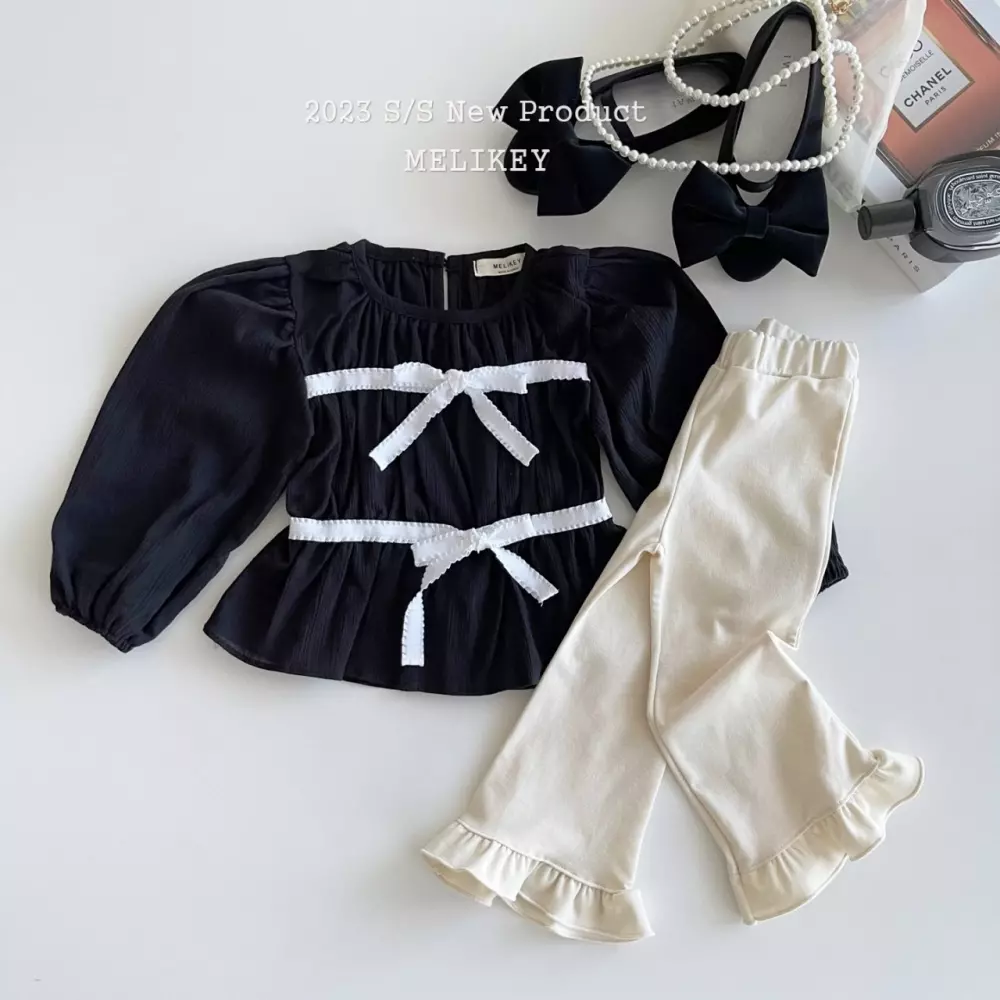 Melikey - Korean Children Fashion - #minifashionista - Frill Mizi Pants - 6