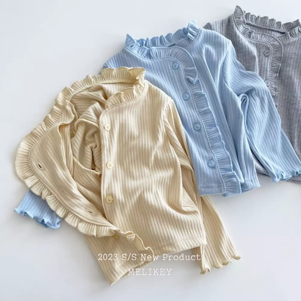 Melikey - Korean Children Fashion - #prettylittlegirls - Inta Frill Cardigan - 2