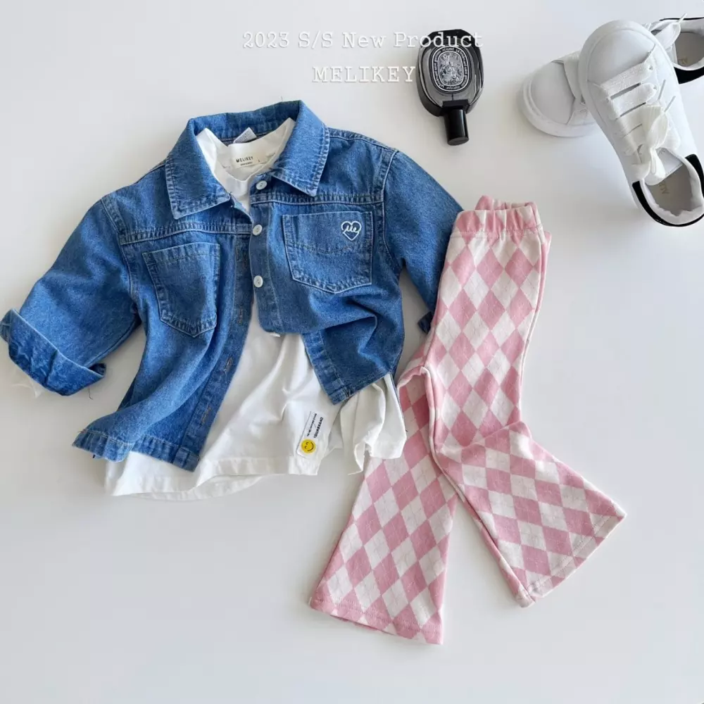 Melikey - Korean Children Fashion - #stylishchildhood - Argyle Check Pants - 7