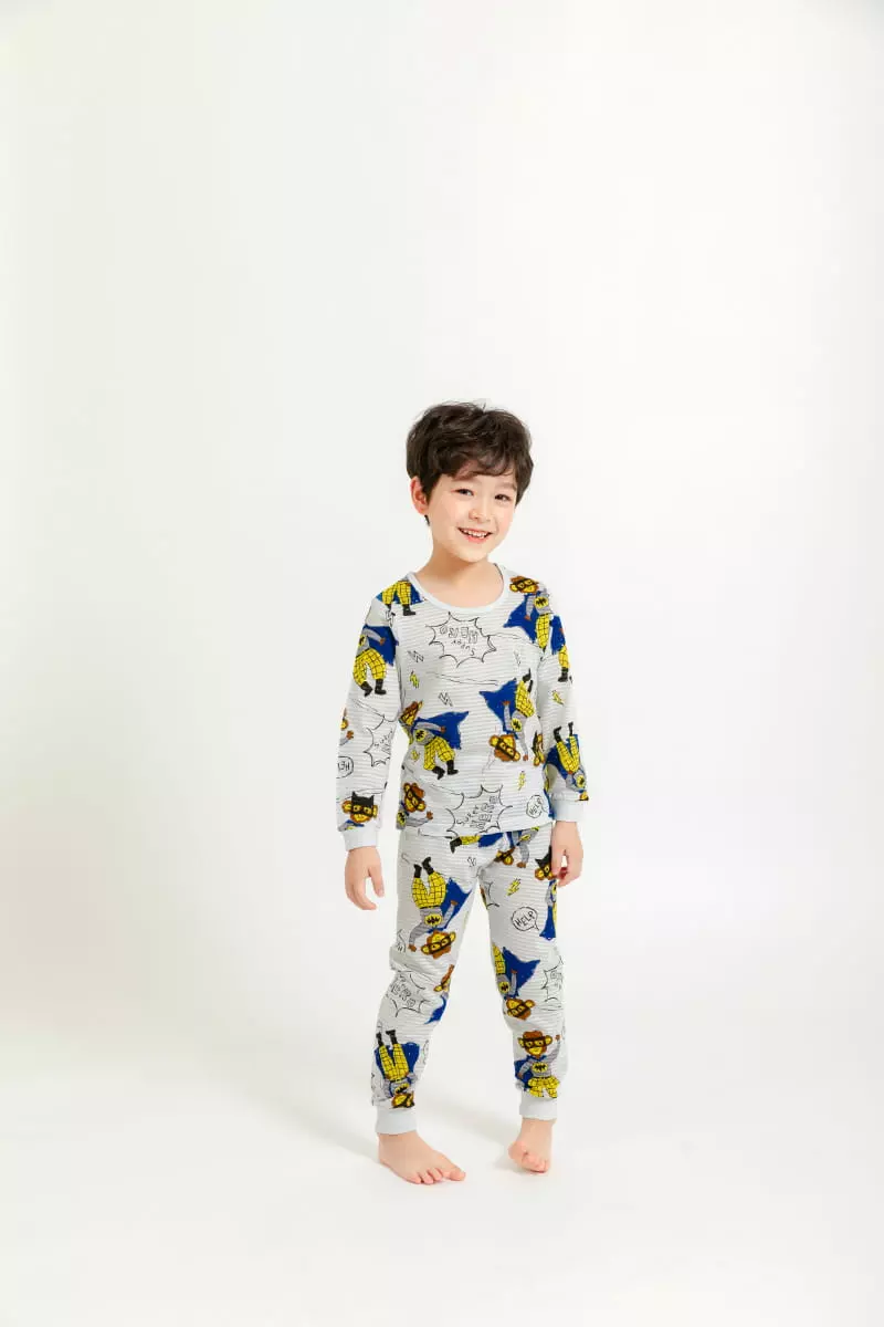 Mellis - Korean Children Fashion - #kidsshorts - Monkey Man Jacquard 9 Easywear
