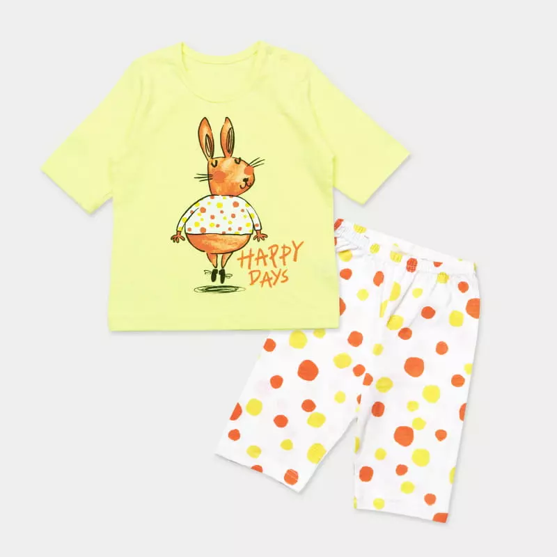 Mellis - Korean Children Fashion - #littlefashionista - Dot Barnie Modal Slac 7 Easywear