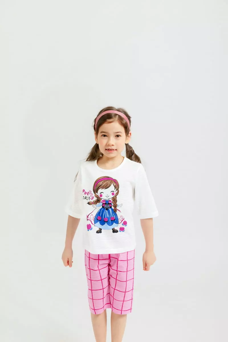 Mellis - Korean Children Fashion - #littlefashionista - SMile Girl Jacquard 7 Easywear