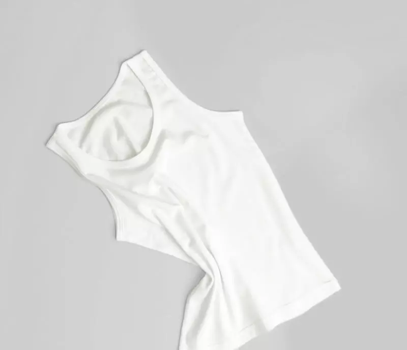 Mellis - Korean Children Fashion - #littlefashionista - Boy Sleeveless CM Ivory
