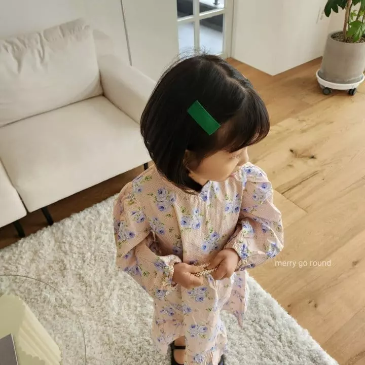 Merry Go Round - Korean Children Fashion - #Kfashion4kids - Rose One-piece - 5