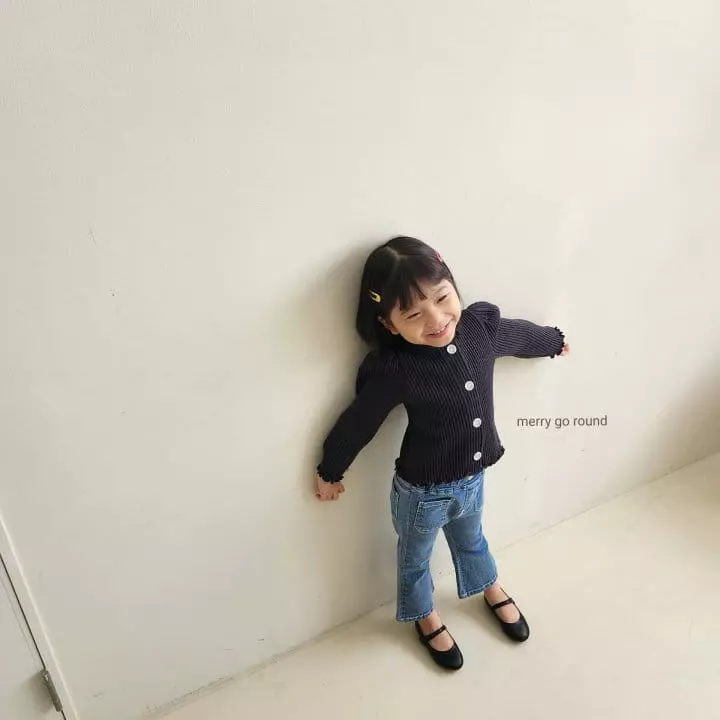 Merry Go Round - Korean Children Fashion - #childofig - Rib Cardigan - 9