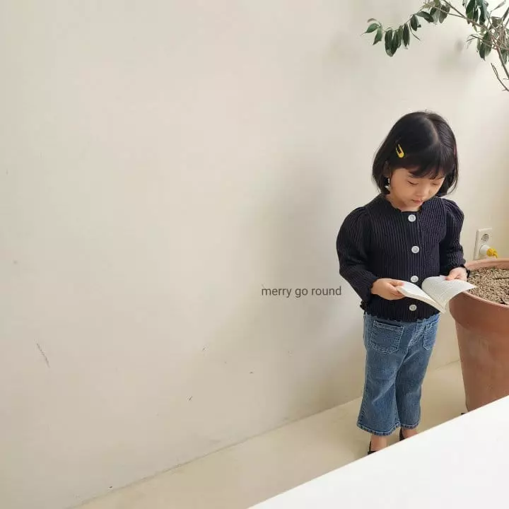 Merry Go Round - Korean Children Fashion - #childrensboutique - Rib Cardigan - 10