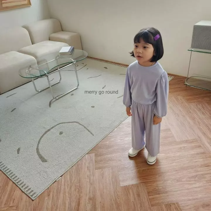 Merry Go Round - Korean Children Fashion - #childrensboutique - Easy Homwear Set - 11