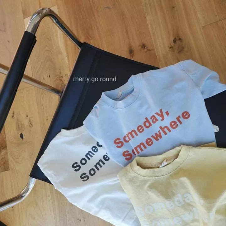 Merry Go Round - Korean Children Fashion - #discoveringself - Someday Tee - 12