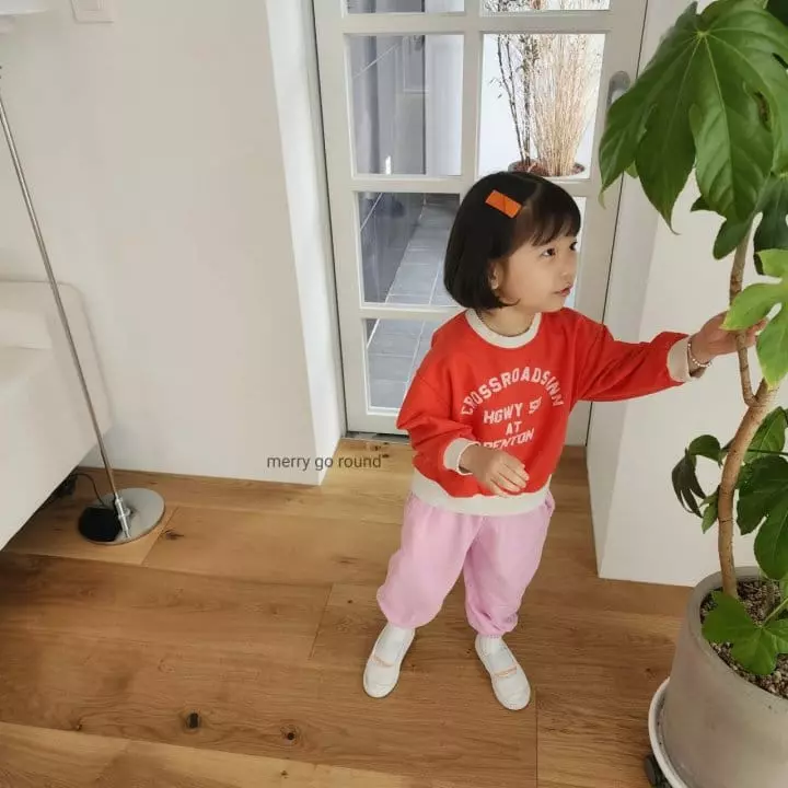 Merry Go Round - Korean Children Fashion - #discoveringself - Road Sweatshirt - 8