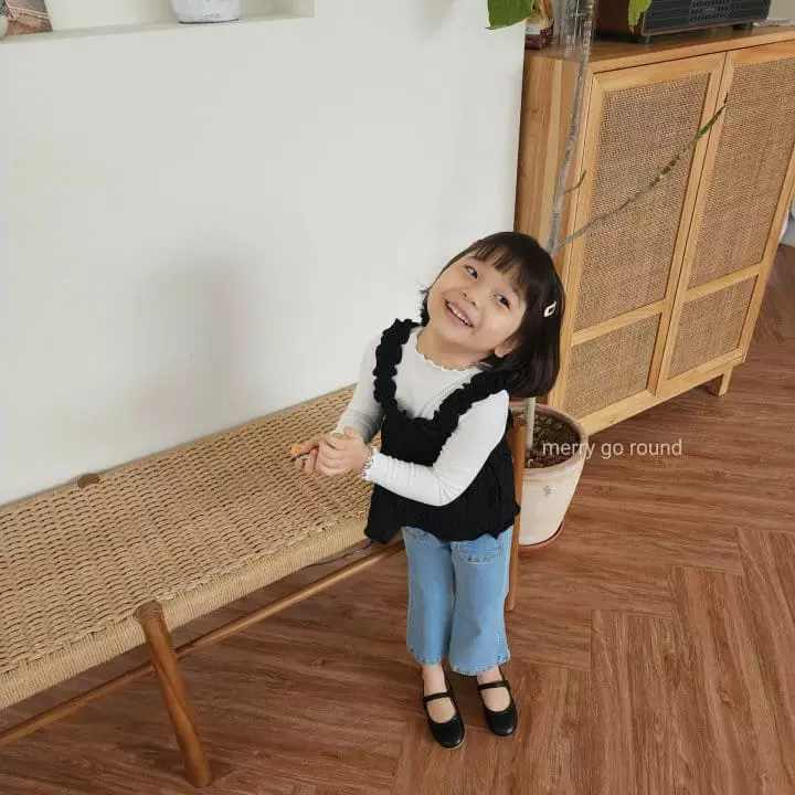 Merry Go Round - Korean Children Fashion - #kidsshorts - Smocked Sleeveless - 9