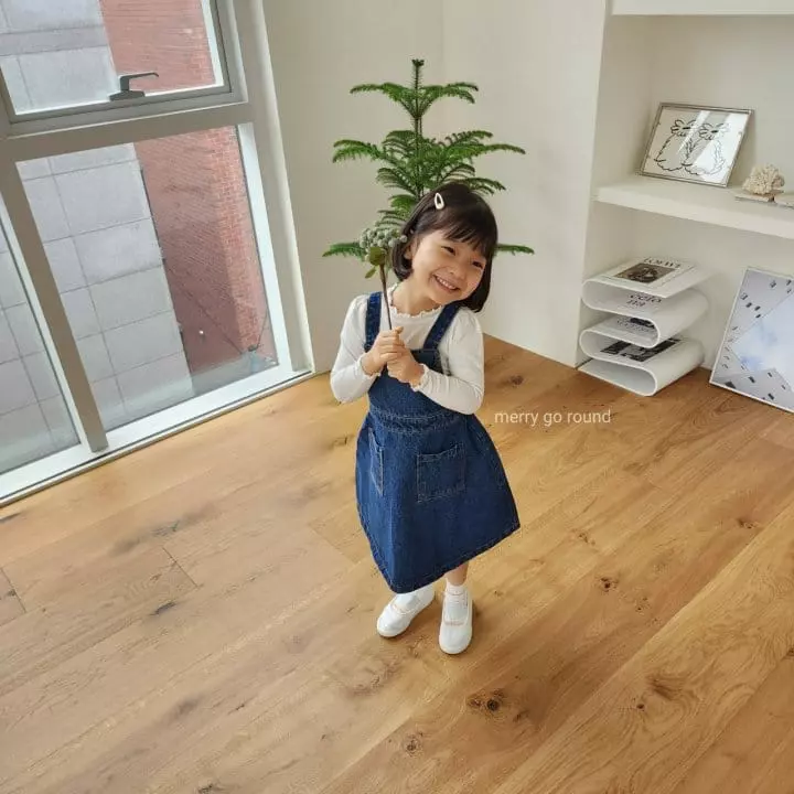Merry Go Round - Korean Children Fashion - #kidsshorts - Dungarees One-piece - 2