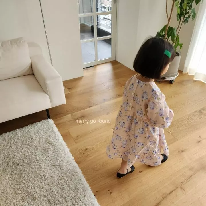 Merry Go Round - Korean Children Fashion - #kidsshorts - Rose One-piece - 2