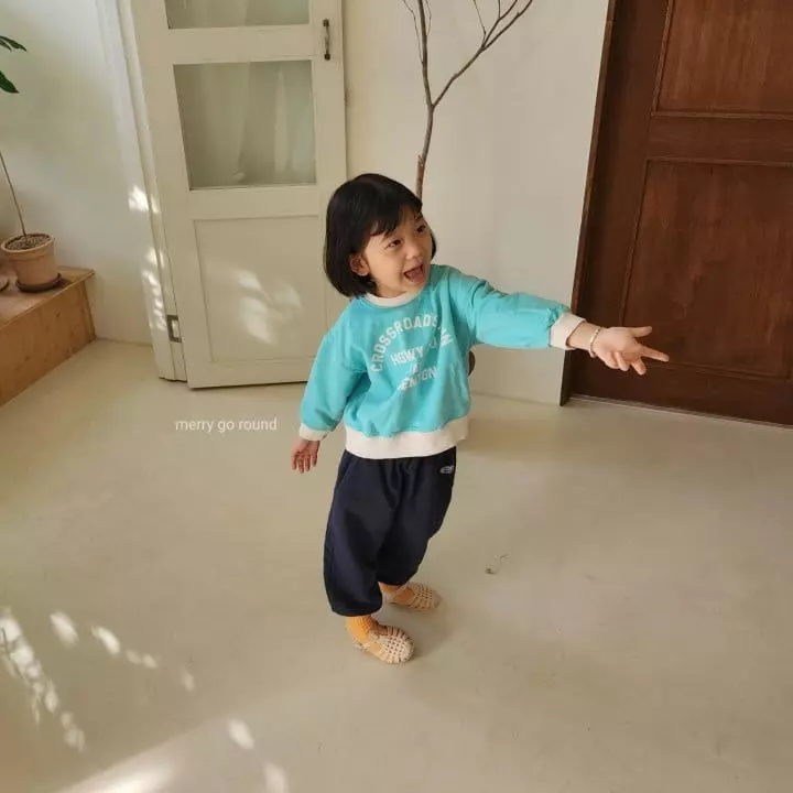 Merry Go Round - Korean Children Fashion - #kidsstore - Road Sweatshirt - 11
