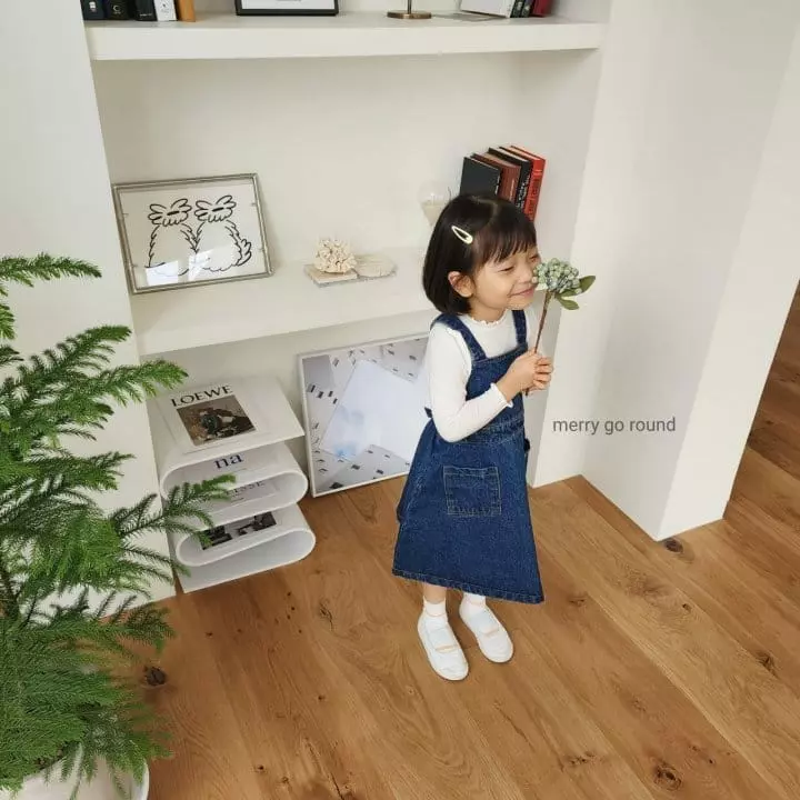 Merry Go Round - Korean Children Fashion - #kidsstore - Dungarees One-piece - 4
