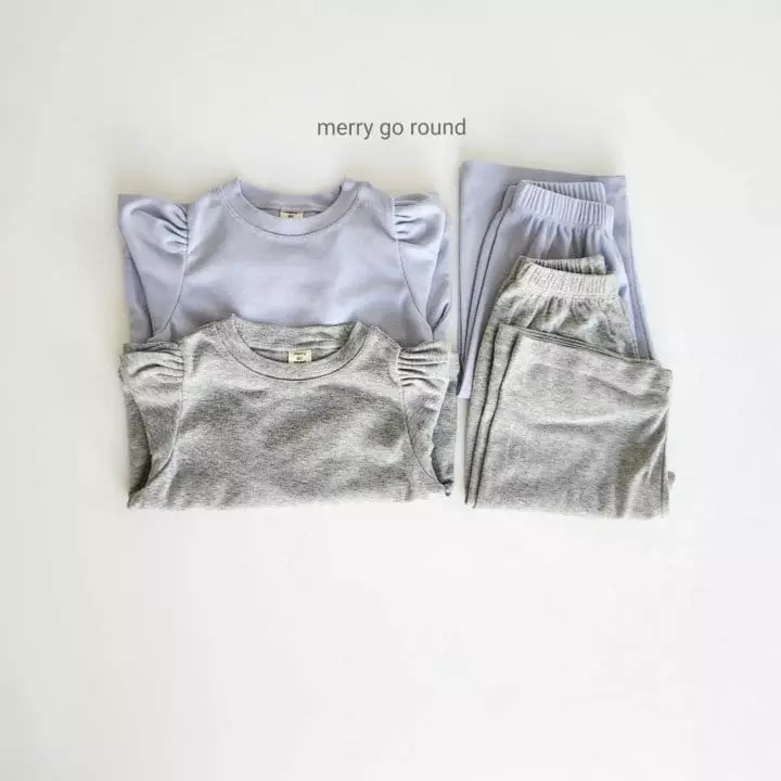 Merry Go Round - Korean Children Fashion - #kidzfashiontrend - Easy Homwear Set