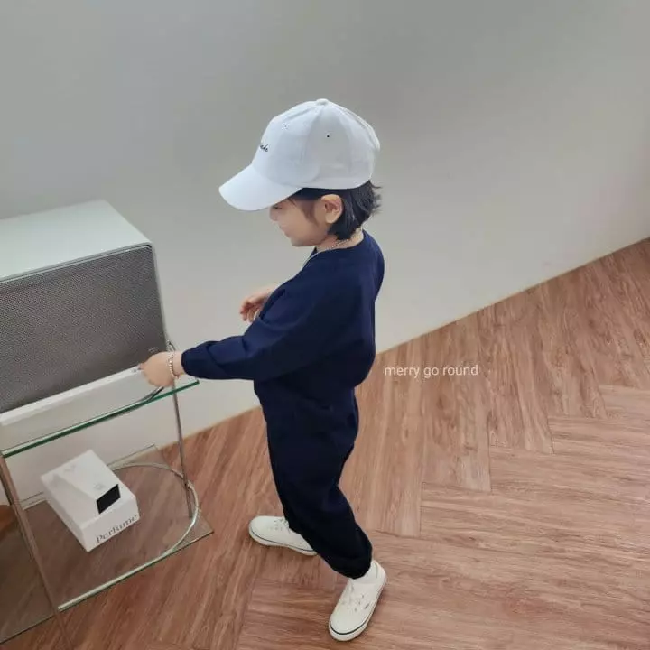 Merry Go Round - Korean Children Fashion - #kidzfashiontrend - Basic Top Bottom Set - 12