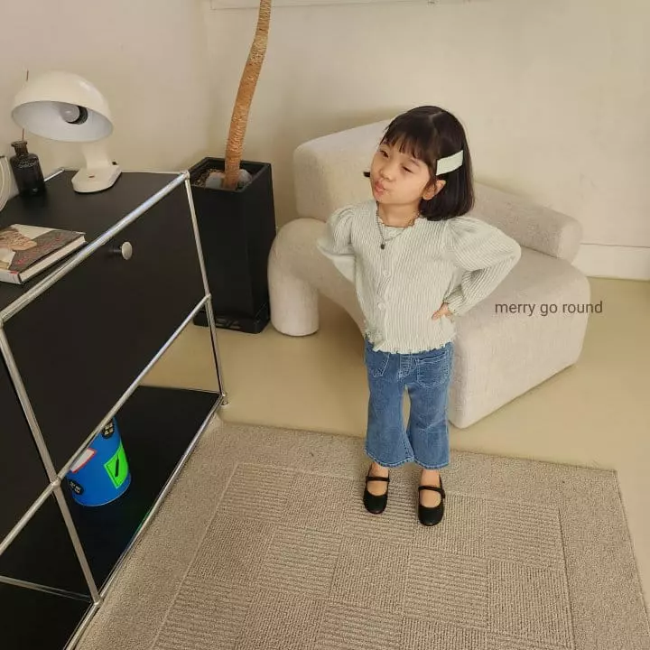 Merry Go Round - Korean Children Fashion - #littlefashionista - Rib Cardigan - 2