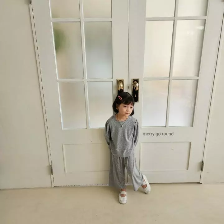 Merry Go Round - Korean Children Fashion - #littlefashionista - Easy Homwear Set - 3